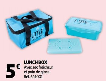 Promotions Lunch box - Produit Maison - Auchan Ronq - Valide de 18/09/2019 à 24/09/2019 chez Auchan Ronq