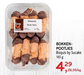Promoties Bokkenpootjes bisquis by sucake - Sucake - Geldig van 25/09/2019 tot 08/10/2019 bij Alvo
