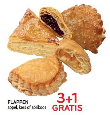 Promoties Flappen appel, kers of abrikoos 3+1 gratis - Huismerk - Alvo - Geldig van 25/09/2019 tot 08/10/2019 bij Alvo