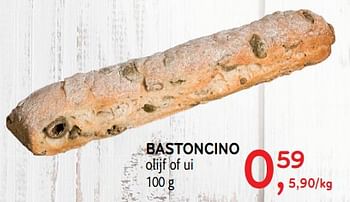 Promotions Bastoncino olijf of ui - Produit maison - Alvo - Valide de 25/09/2019 à 08/10/2019 chez Alvo