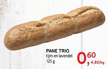 Promoties Pane trio tijm en lavendel - Huismerk - Alvo - Geldig van 25/09/2019 tot 08/10/2019 bij Alvo