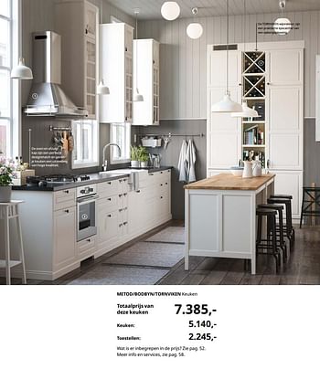 Promoties Metod-bodbyn-tornviken keuken - Huismerk - Ikea - Geldig van 23/08/2019 tot 31/07/2020 bij Ikea