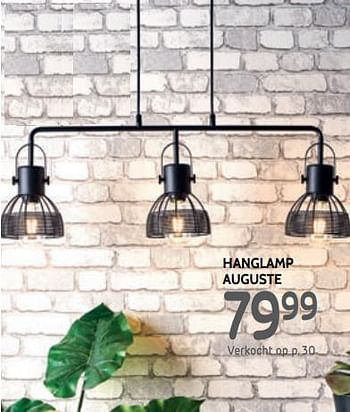 Promoties Hanglamp auguste - Huismerk - BricoPlanit - Geldig van 25/09/2019 tot 21/10/2019 bij BricoPlanit