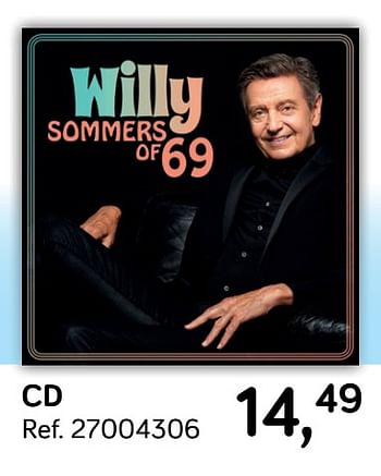 Promoties Willy sommers of 69 - Huismerk - Supra Bazar - Geldig van 24/09/2019 tot 22/10/2019 bij Supra Bazar