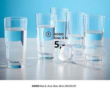fordampning Egnet dilemma Huismerk - Ikea Godis glas - Promotie bij Ikea