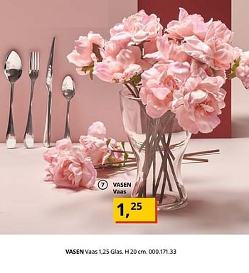 Promotions Vasen vaas - Produit maison - Ikea - Valide de 23/08/2019 à 31/07/2020 chez Ikea