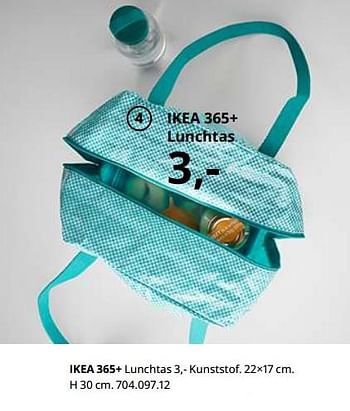 Promoties Ikea 365+ lunchtas - Huismerk - Ikea - Geldig van 23/08/2019 tot 31/07/2020 bij Ikea
