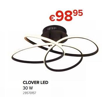 Promoties Clover led - Euro Light - Geldig van 27/09/2019 tot 21/10/2019 bij Euro Shop