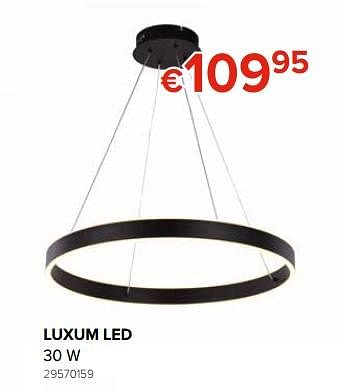 Promoties Luxum led - Euro Light - Geldig van 27/09/2019 tot 21/10/2019 bij Euro Shop