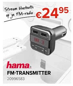 Promotions Hama fm-transmitter - Hama - Valide de 27/09/2019 à 21/10/2019 chez Euro Shop