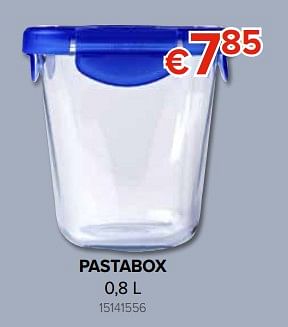 Promoties Pyrex pastabox - Pyrex - Geldig van 27/09/2019 tot 21/10/2019 bij Euro Shop