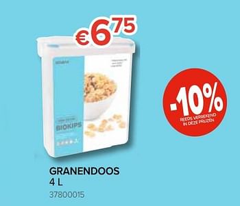 Promoties Granendoos - BioKips - Geldig van 27/09/2019 tot 21/10/2019 bij Euro Shop