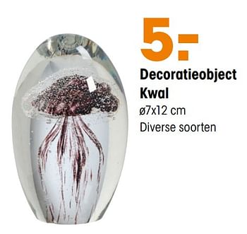 Promoties Decoratieobject kwal - Huismerk - Kwantum - Geldig van 30/09/2019 tot 15/03/2020 bij Kwantum