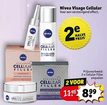 Nivea Nivea visage cellular cellular ampullen - Promotie bij Kruidvat