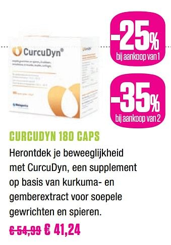 Promoties Curcudyn - CurcuDyn - Geldig van 01/10/2019 tot 30/11/2019 bij Medi-Market
