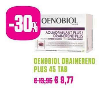 Promoties Oenobiol drainerend plus - Oenobiol - Geldig van 01/10/2019 tot 30/11/2019 bij Medi-Market