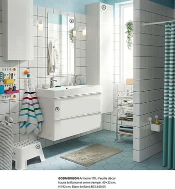 Promoties Godmorgon armoire - Huismerk - Ikea - Geldig van 23/08/2019 tot 31/07/2020 bij Ikea