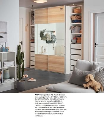 Promotions Pax armoire-penderie - Produit maison - Ikea - Valide de 23/08/2019 à 31/07/2020 chez Ikea