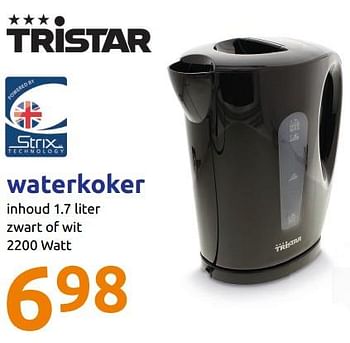 Tristar Waterkoker - Promotie bij