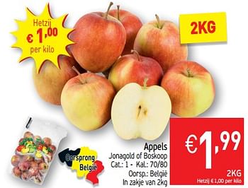 Promoties Appels jonagold of boskoop - Huismerk - Intermarche - Geldig van 08/10/2019 tot 12/10/2019 bij Intermarche
