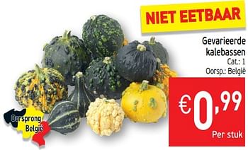 Promoties Gevarieerde kalebassen - Huismerk - Intermarche - Geldig van 08/10/2019 tot 12/10/2019 bij Intermarche