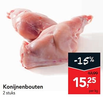 Promoties Konijnenbouten - Huismerk - Makro - Geldig van 09/10/2019 tot 22/10/2019 bij Makro