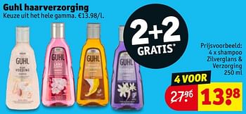 Promoties Guhl haarverzorging - Guhl - Geldig van 08/10/2019 tot 20/10/2019 bij Kruidvat