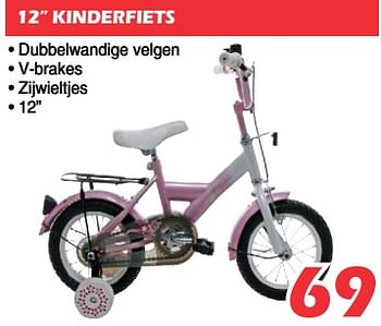 Promoties 12 kinderfiets - Huismerk - Itek - Geldig van 04/10/2019 tot 27/10/2019 bij Itek