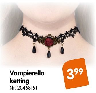 Promotions Vampierella ketting - Produit maison - Fun - Valide de 04/10/2019 à 29/10/2019 chez Fun