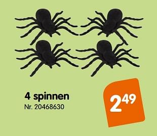 Promoties 4 spinnen - Huismerk - Fun - Geldig van 04/10/2019 tot 29/10/2019 bij Fun