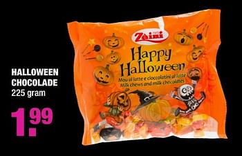 Promoties Halloween chocolade - Huismerk - Big Bazar - Geldig van 07/10/2019 tot 20/10/2019 bij Big Bazar