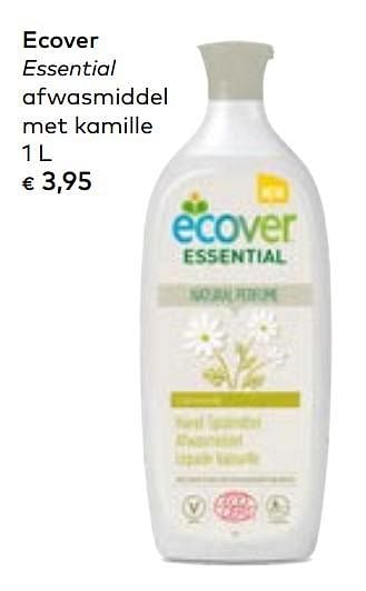 Promotions Ecover essential afwasmiddel met kamille - Ecover - Valide de 02/10/2019 à 05/11/2019 chez Bioplanet