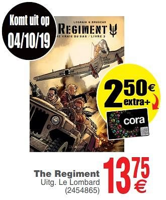 Promoties The regiment - Huismerk - Cora - Geldig van 08/10/2019 tot 21/10/2019 bij Cora