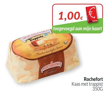 Promoties Rochefort kaas met trappist - Rochefort - Geldig van 01/10/2019 tot 31/10/2019 bij Intermarche