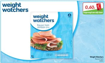 Promoties Weight watchers rauwe ham - Weight Watchers - Geldig van 01/10/2019 tot 31/10/2019 bij Intermarche
