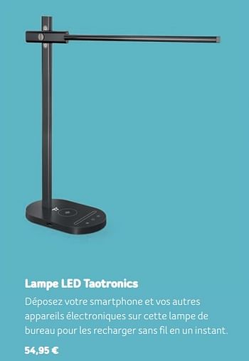 Promoties Lampe led taotronics - Taotronics - Geldig van 30/09/2019 tot 01/12/2019 bij Telenet