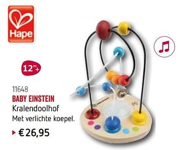 Promotions Baby einstein kralendoolhof - Hape - Valide de 06/10/2019 à 31/12/2019 chez De Speelvogel