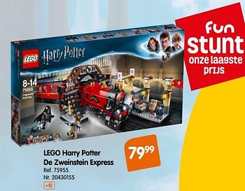 Promotions Lego harry potter de zweinstein express - Lego - Valide de 04/10/2019 à 29/10/2019 chez Fun
