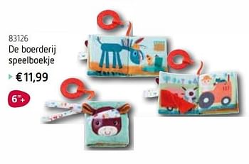 Promoties De boerderij speelboekje - Lilliputiens - Geldig van 06/10/2019 tot 31/12/2019 bij De Speelvogel