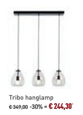 Promoties Tribo hanglamp - Bristol - Geldig van 29/09/2019 tot 29/10/2019 bij Overstock