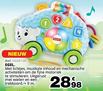 Promoties Egel - Huismerk - Maxi Toys - Geldig van 01/10/2019 tot 08/12/2019 bij Maxi Toys