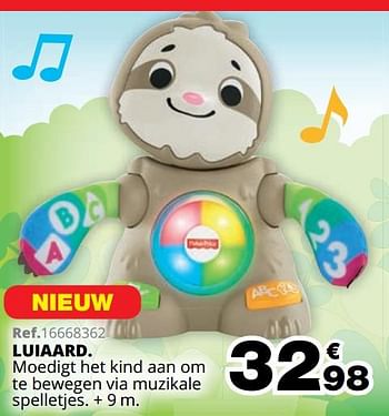 Promoties Luiaard - Huismerk - Maxi Toys - Geldig van 01/10/2019 tot 08/12/2019 bij Maxi Toys