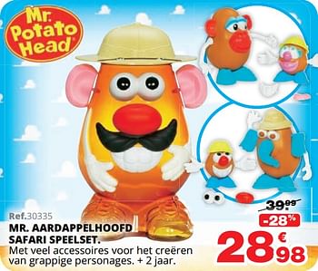 Promotions Mr. aardappelhoofd safari speelset - Mr. Patato Head - Valide de 01/10/2019 à 08/12/2019 chez Maxi Toys