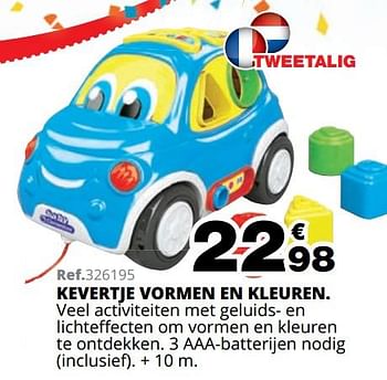 Promoties Kevertje vormen en kleuren - Huismerk - Maxi Toys - Geldig van 01/10/2019 tot 08/12/2019 bij Maxi Toys