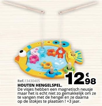 Promoties Houten hengelspel - Biloba - Geldig van 01/10/2019 tot 08/12/2019 bij Maxi Toys