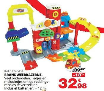 Promotions Brandweerkazerne - Produit maison - Maxi Toys - Valide de 01/10/2019 à 08/12/2019 chez Maxi Toys