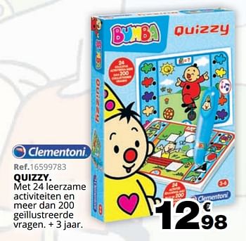Promotions Quizzy - Clementoni - Valide de 01/10/2019 à 08/12/2019 chez Maxi Toys
