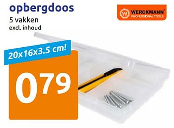 Promoties Opbergdoos - Werckmann - Geldig van 09/10/2019 tot 15/10/2019 bij Action