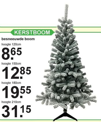 Promoties Kerstboom besneeuwde boom - Huismerk - Van Cranenbroek - Geldig van 07/10/2019 tot 27/10/2019 bij Van Cranenbroek