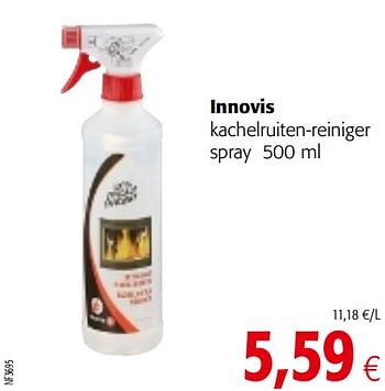 Promoties Innovis kachelruiten-reiniger spray - Innovis - Geldig van 09/10/2019 tot 22/10/2019 bij Colruyt